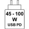 45 - 100 W
